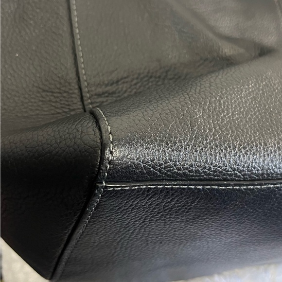 Coach Black Leather Shoulder Bag - Picture 12 of 15